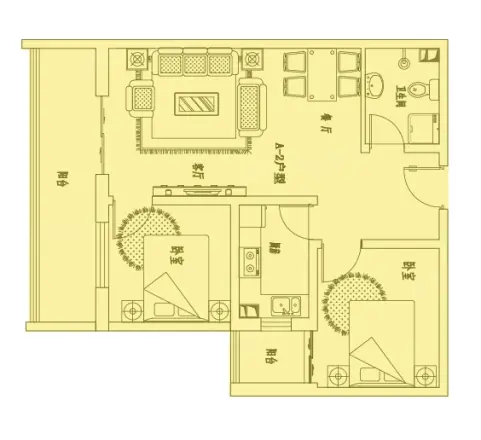 桥门新居户型图