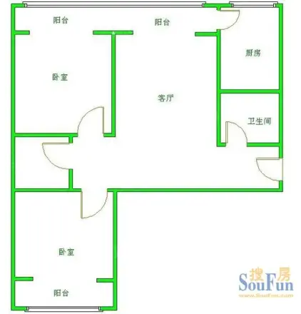 天涯石东街8号院户型图