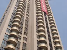 新出景观房 北外滩次新小区 人车分流 干挂石材外立面