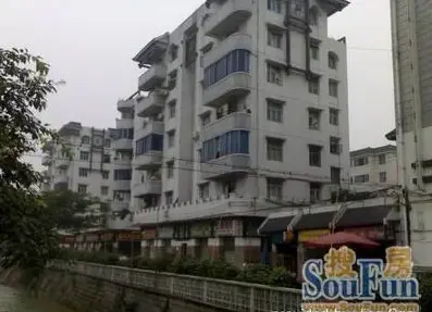 郫县北大街小区实景图