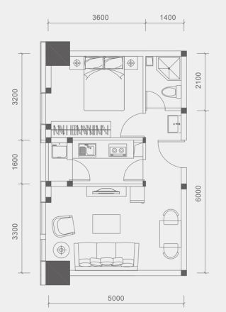 尊城国际户型图