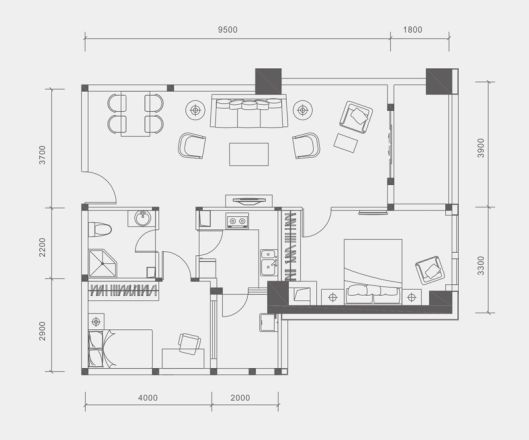 尊城国际户型图