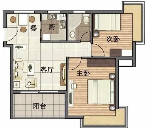 阳光海岸线户型图