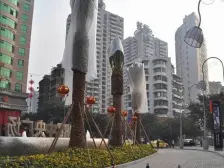 三峡广场 天街旁 一室 户型端正