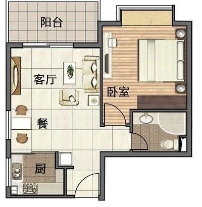 金河公寓户型图