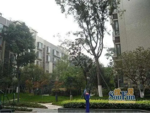 中海国际社区林庭叠院实景图