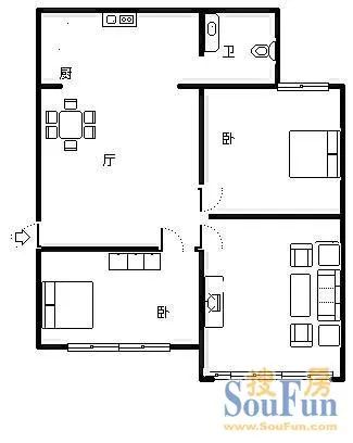 前卫西路桂园小区户型图