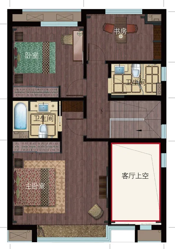 城市风景户型图