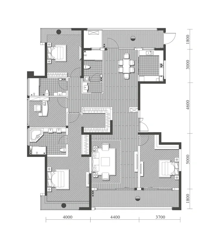 银泰泰悦湾户型-成都房天下