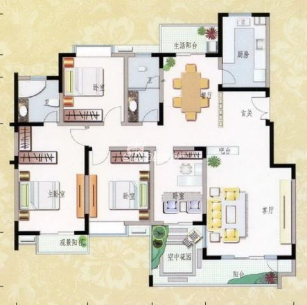 广西区档案局宿舍户型图