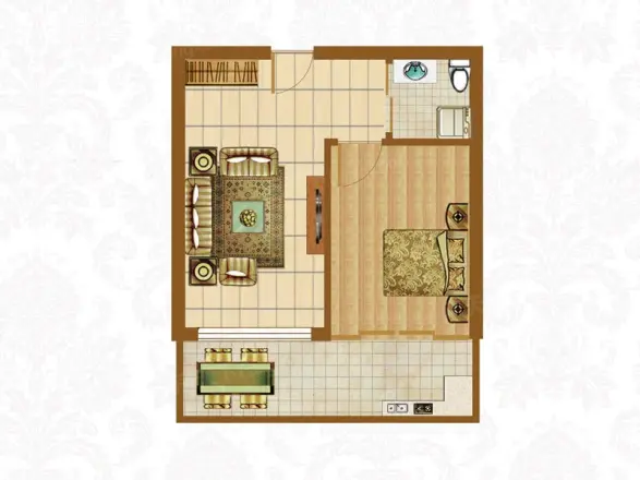 亿盛风情西海岸户型图
