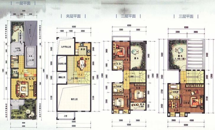 蜀昂碧水湾户型图