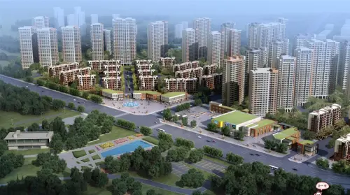万科香湖盛景效果图效果图