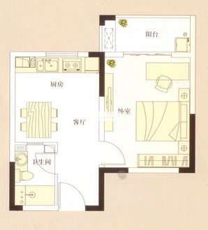 针织印染厂宿舍户型图