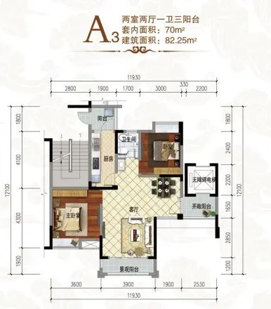 新天泽云山外户型图