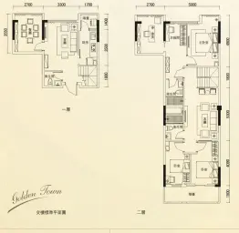 汇乔金色名都4室3厅1厨3卫建面110.74㎡