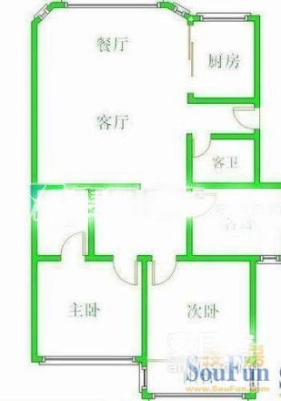 金鸡山公寓户型图