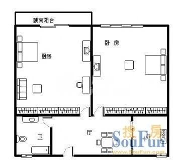 南通大厦户型图