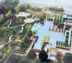 财富中心精装修100万拎包入住有空中花园