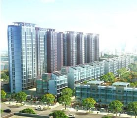 凤凰华庭 顶层复式 另外观景平台和阳光房 位置好