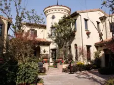 滨江开发区别墅小区双联排带装修房间多上下三层