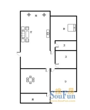 文化家园户型图