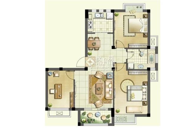 欢乐家园户型图