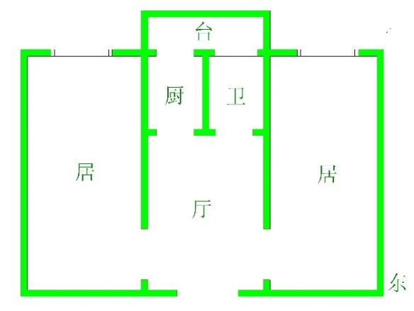 北极星村户型图