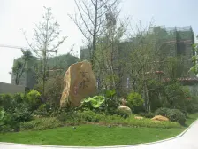 玻璃幕墙加铝板设计,凸显质感,横厅户型,更加通透