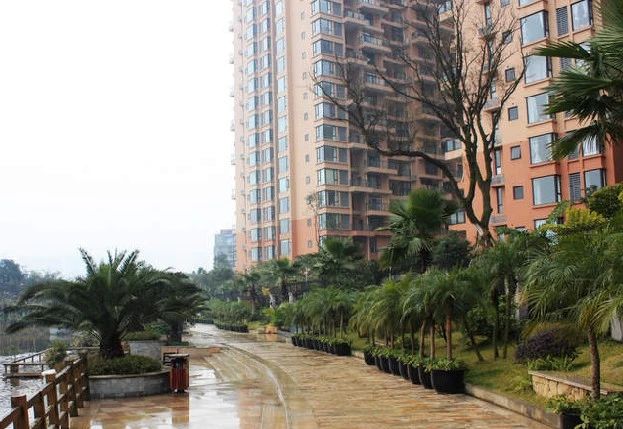 比华利国际城一期实景图