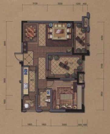 恒邦·紫云府户型图