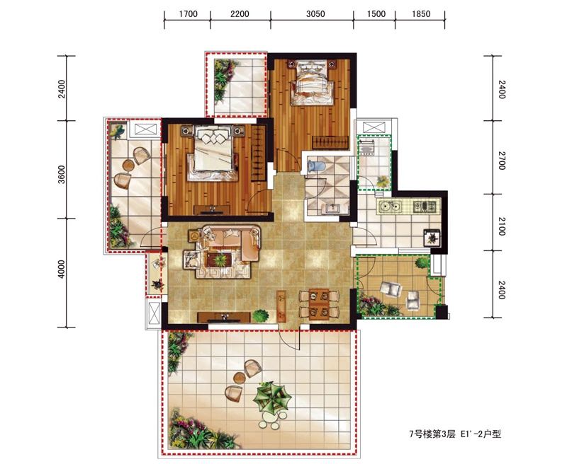 户型图2/2