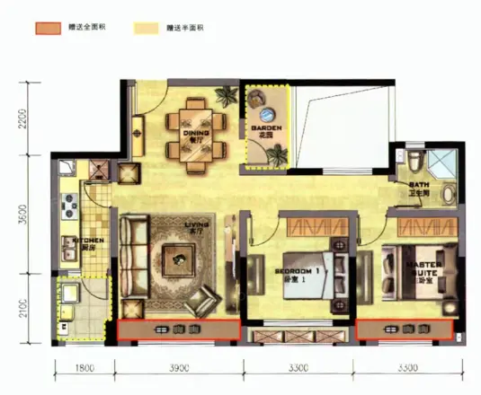 天祥广场户型图