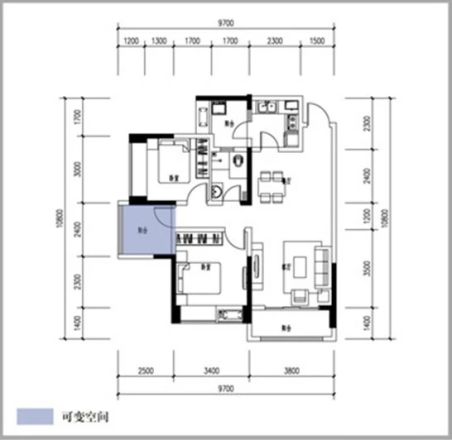 川师·学府城户型图