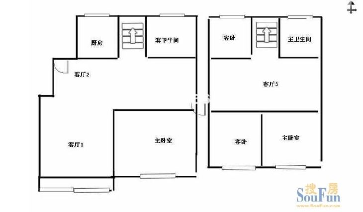 高钱生态村别墅户型图