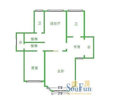 高钱生态村别墅户型图