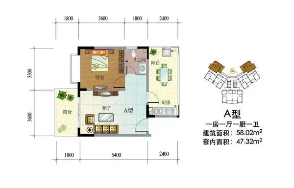 海泽雅居户型图