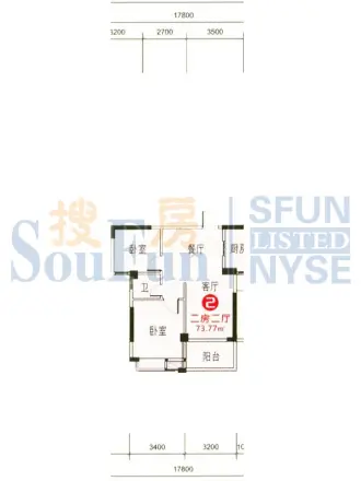 锦华祥苑户型图
