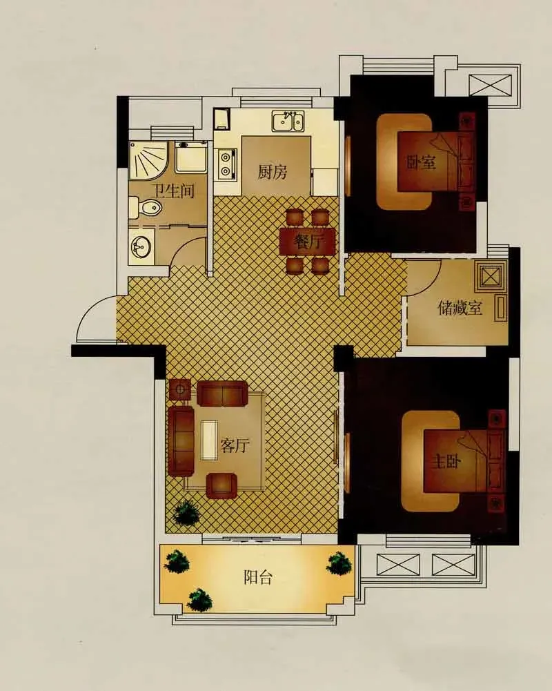 星汇半岛二期户型图