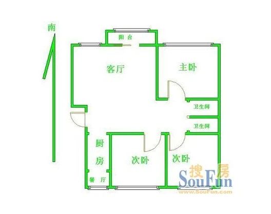 茶苑芳邻户型图