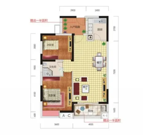 平江壹号户型图