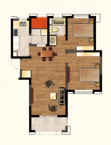 西郊半岛名苑户型图