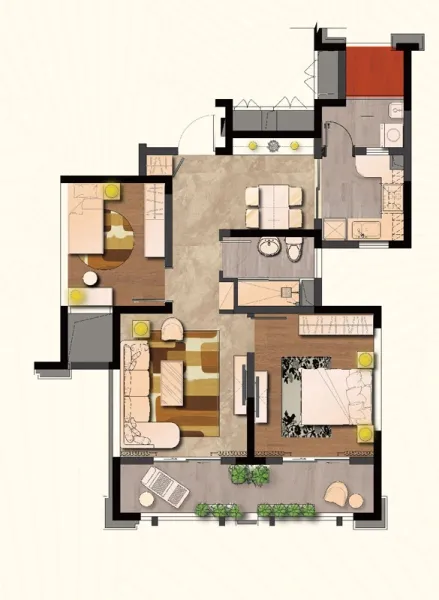 西郊半岛名苑户型图