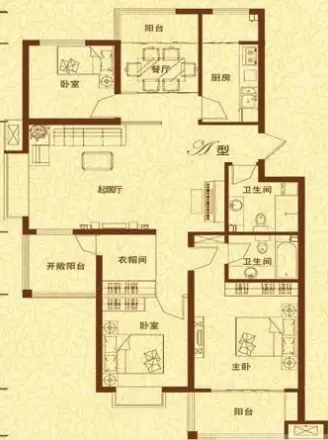 凤凰国际城二期户型图