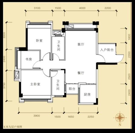 钜隆风度广场户型图