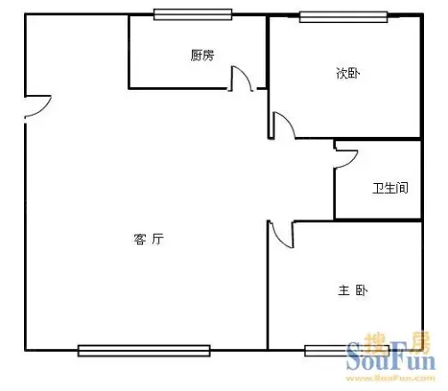 南河道2794号户型图