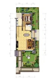 天山龍玺4室3厅1厨2卫建面140.0㎡
