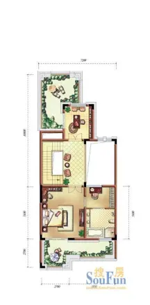 金隅南山郡御澜院户型图