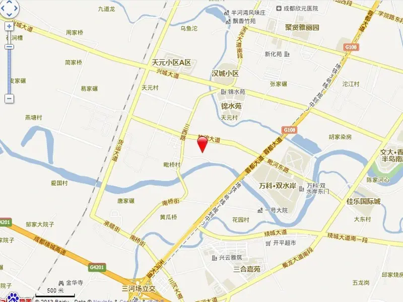 富力桃园·金街交通图
