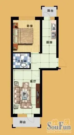 国盛花园户型图